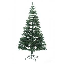 Velký umělý vánoční stromek jedle se stojanem, realistické provedení, 240 cm