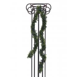 Okrasná girlanda ze zimostrázu (buxusu), zelená, 190 cm