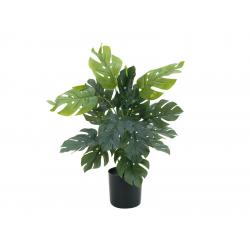 Okrasná umělá pokojová rostlina Split Philodendron, k zapíchnutí, 38 cm