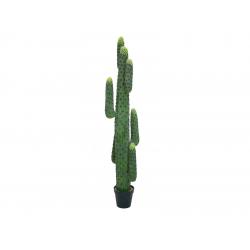 Umělý Mexický kaktus rozvětvený v květináči jako živý- pokojová dekorace, vysoký 173 cm